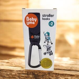 Black Stroller Hooks (2-Pack)